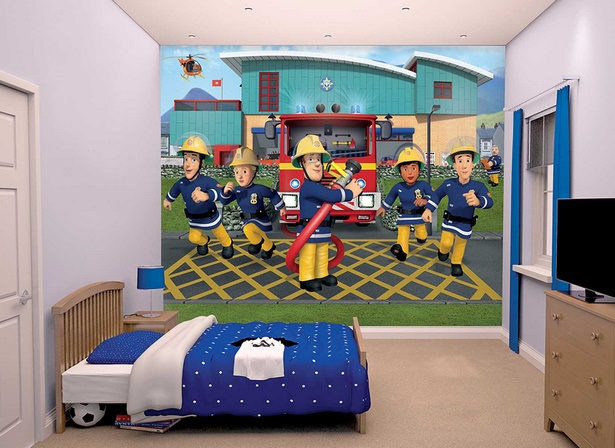 Tervezés gyermekszoba tűzoltóság