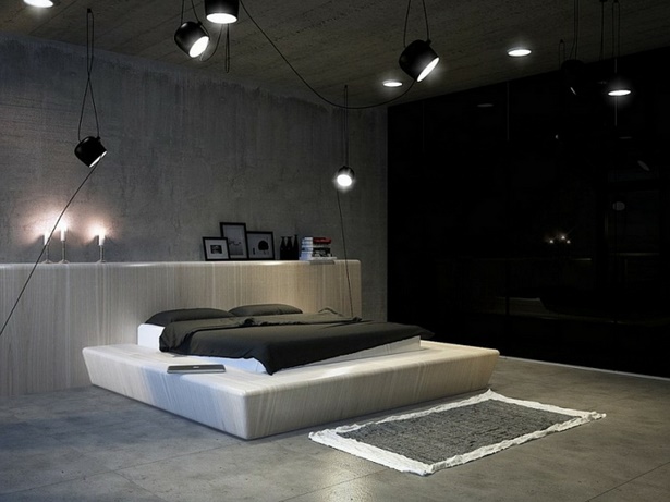 moderne-einrichtungsideen-schlafzimmer-12_3 Modern belső ötletek hálószoba