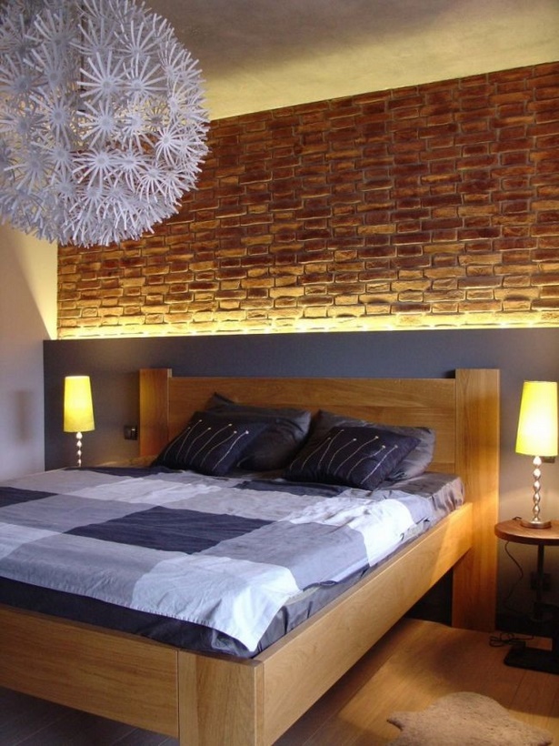 Hálószoba fából készült ágy
