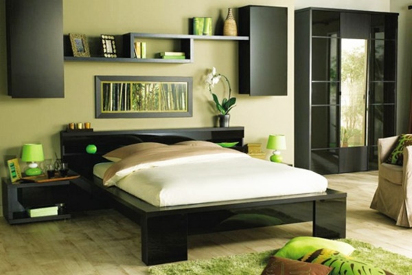 schlafzimmer-in-grn-gestalten-40_5 Tervezzen egy hálószoba zöld