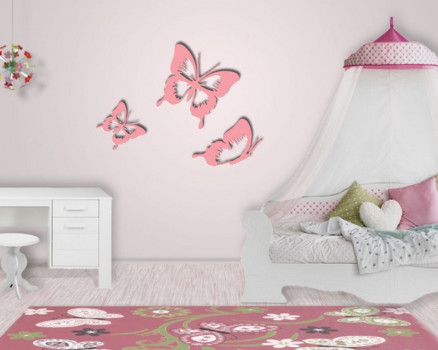 schmetterling-deko-kinderzimmer-05_13 Pillangó dekoráció gyermekszoba