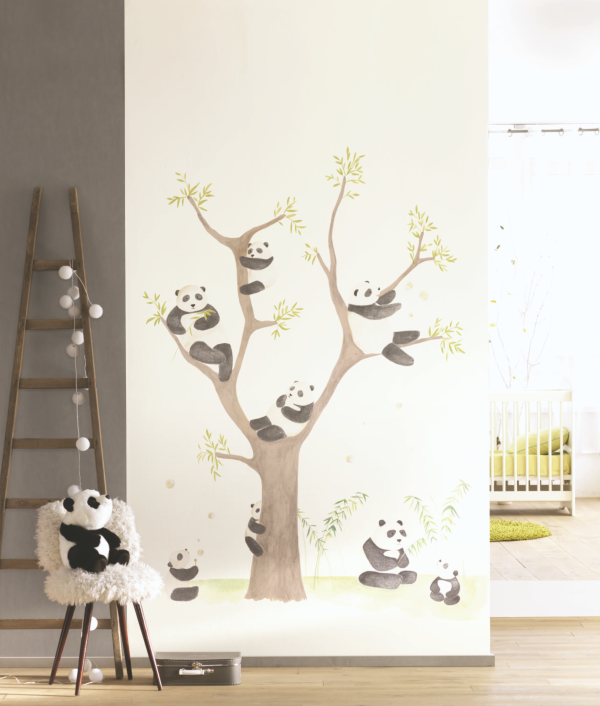 wandbemalung-babyzimmer-20 Falfestmény baba szoba