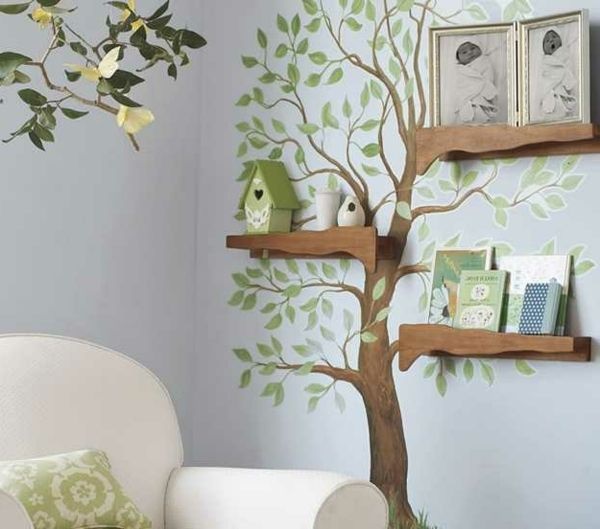 Fali dekoráció gyermekszoba fa