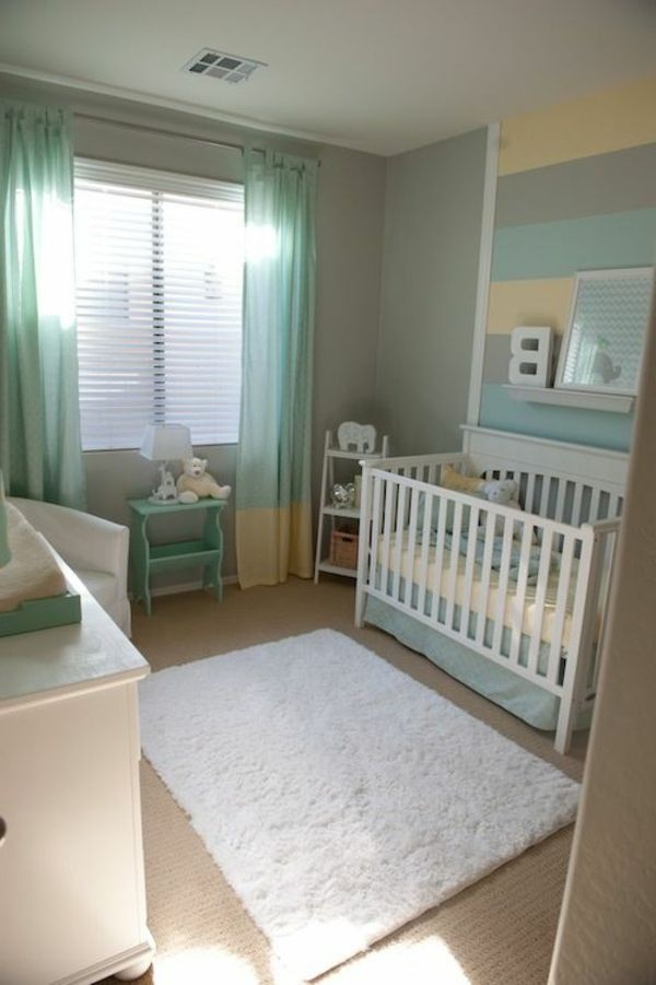wandgestaltung-babyzimmer-neutral-38_16 Fali tervezés baba szoba semleges