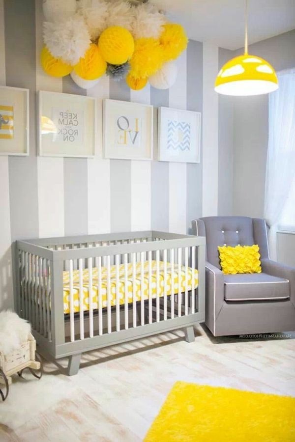 wandgestaltung-babyzimmer-neutral-38_2 Fali tervezés baba szoba semleges