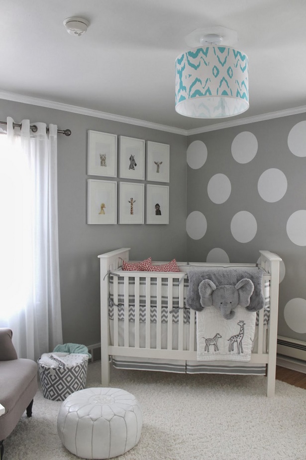 wandgestaltung-babyzimmer-neutral-38_3 Fali tervezés baba szoba semleges