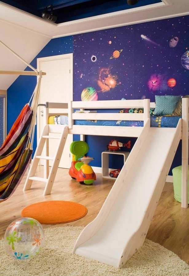 weltall-kinderzimmer-gestalten-41_14 Tér design gyermekszoba