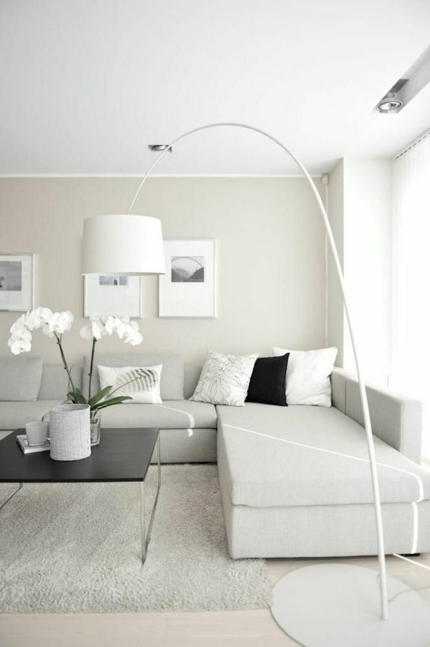 wohnzimmer-in-weiss-gestalten-88 Design nappali fehér