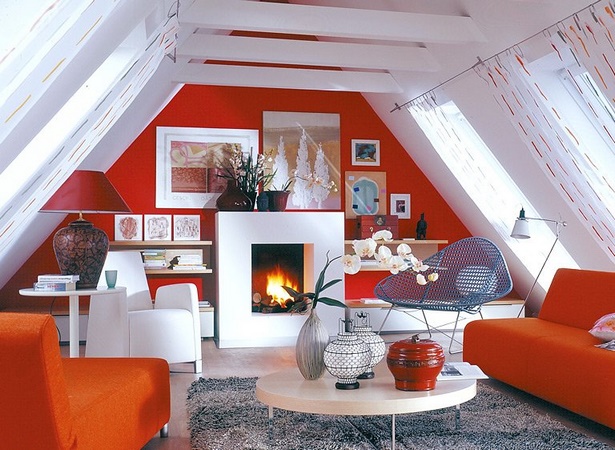wohnzimmer-mit-farbe-gestalten-13_11 Design nappali színes
