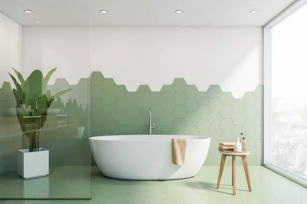 bad-halbhoch-gefliest-modern-81-2 Modern félig magas csempézett fürdőszoba