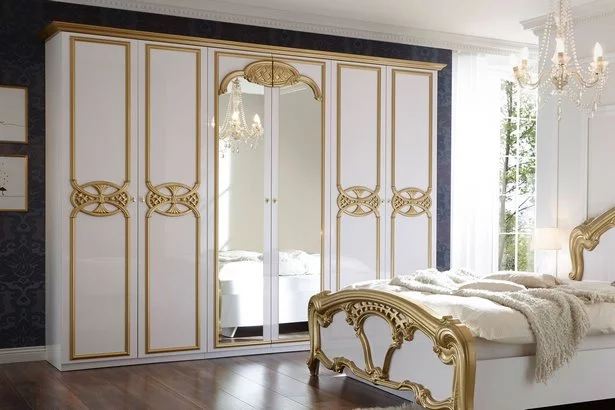 schlafzimmer-gold-weiss-25-1 Hálószoba arany fehér
