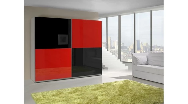 schlafzimmer-schwarz-rot-42_6-13 Hálószoba Fekete piros