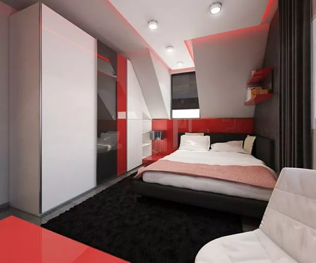 schlafzimmer-schwarz-weiss-rot-27_10-2 Hálószoba fekete fehér piros