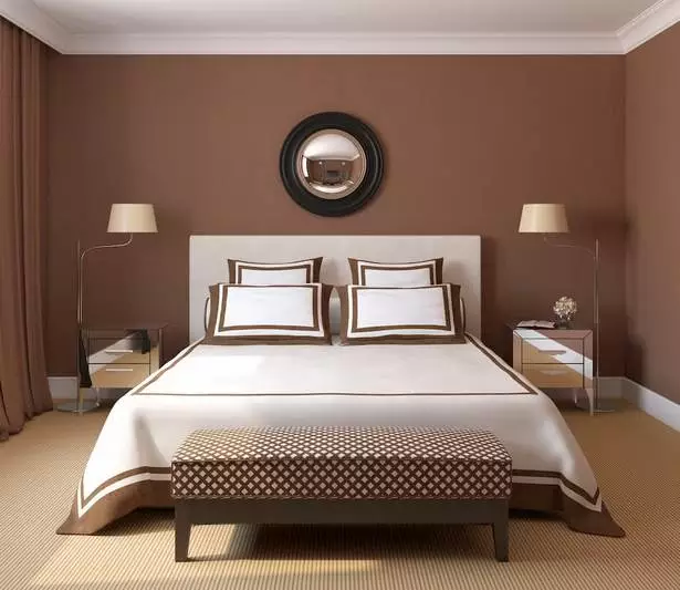 schlafzimmer-wandfarbe-braun-88_8-15 Hálószoba fal színe Barna