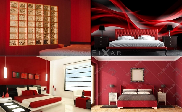 rote-schlafzimmer-001 Piros hálószoba