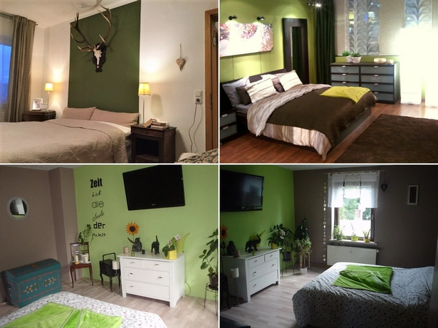 schlafzimmer-braun-grun-001 Hálószoba barna zöld
