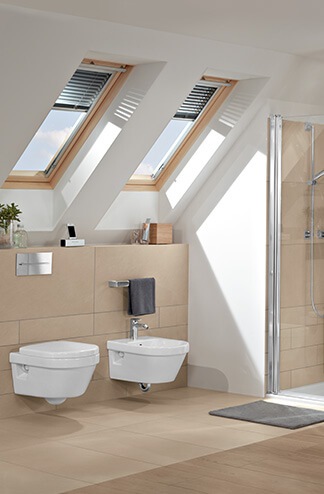 badgestaltung-kleines-bad-mit-dachschrage-79_3 Fürdőszoba kialakítása kis fürdőszoba lejtős tetővel