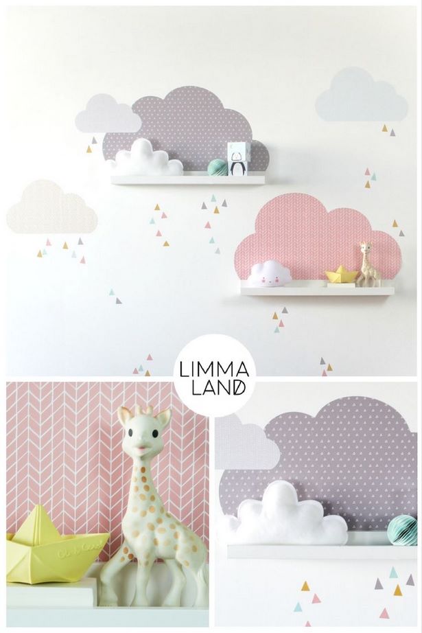 deko-wolken-kinderzimmer-13_12 Dekoratív felhők gyermekszoba