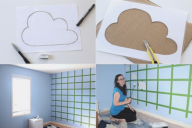 deko-wolken-kinderzimmer-13_2 Dekoratív felhők gyermekszoba