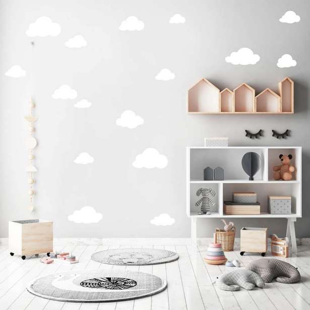 deko-wolken-kinderzimmer-13_4 Dekoratív felhők gyermekszoba