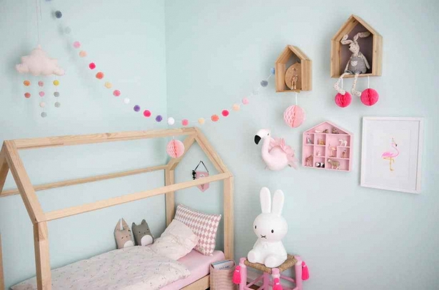rosa-deko-kinderzimmer-79 Rózsaszín dekoráció gyermekszoba