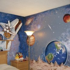 weltraum-deko-kinderzimmer-84_4 Tér dekoráció gyermekszoba