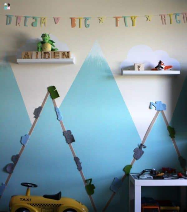 basteln-fur-kinderzimmer-wand-49_8 Kézműves gyermekszoba fal