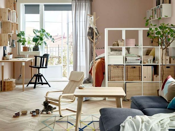Ikea 1 hálószobás lakás berendezése