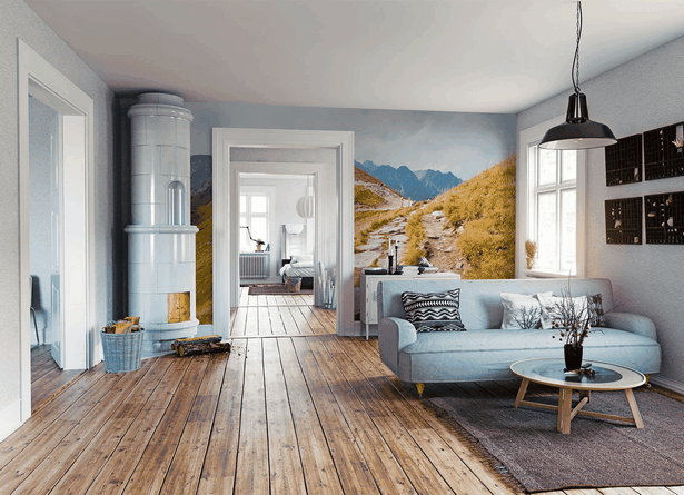 wohnraume-gestalten-farbe-53 Design életterek szín