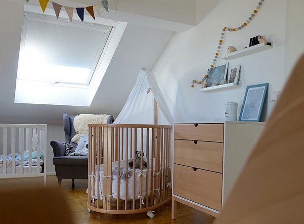 babyzimmer-mit-schrage-gestalten-81_11 Tervezzen egy baba szobát egy ferde