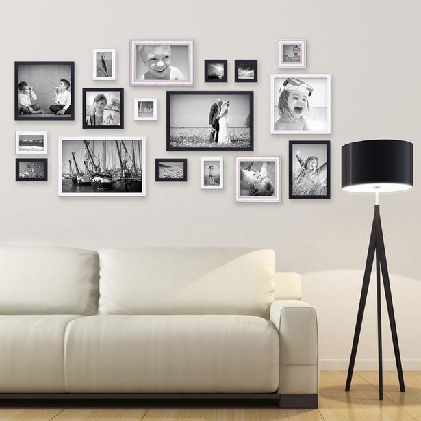 bilderwand-wohnzimmer-16 Kép fal nappali