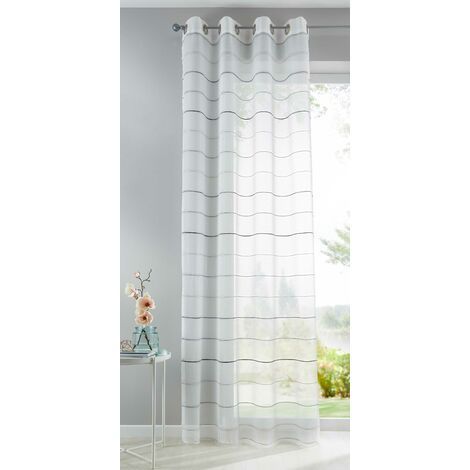gardinen-modern-weiss-09 Modern fehér függönyök