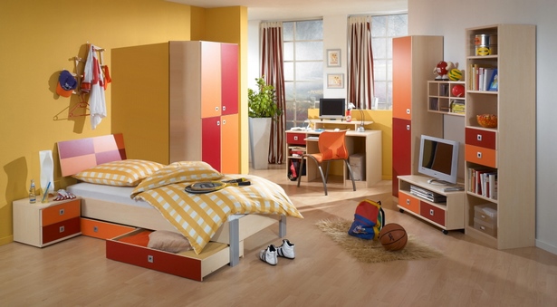 jugendzimmer-orange-08_5 Ifjúsági szoba narancs