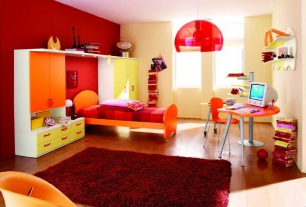 jugendzimmer-rot-orange-13_3 Ifjúsági szoba piros narancs
