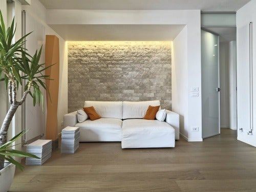 natursteinmauer-wohnzimmer-55 Természetes kő fal nappali