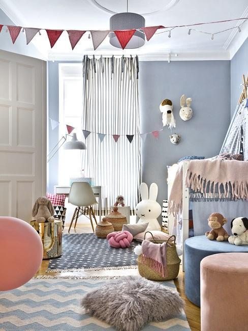 Gyönyörű nappali gyermekszoba szín