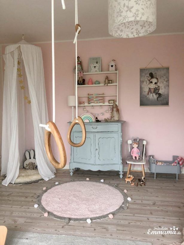 wandfarbe-madchenzimmer-73_6 Fal színe lány szobája