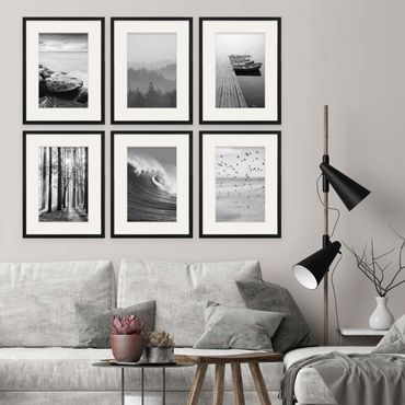 wohnzimmer-bilder-schwarz-weiss-72_7 Nappali képek fekete fehér