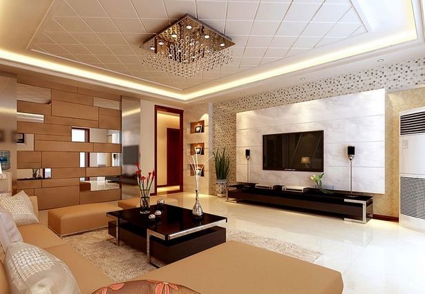 wohnzimmer-decke-modern-52_12 Modern nappali mennyezet