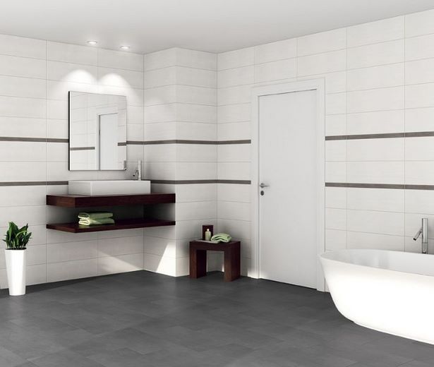 badezimmer-ideen-grau-weiss-00_2 Fürdőszoba ötletek szürke fehér
