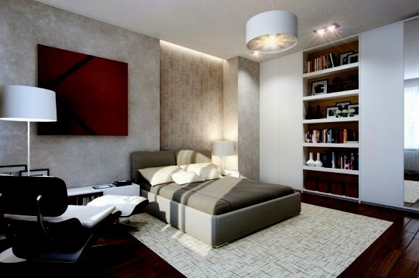 schlafzimmer-wande-modern-gestalten-21 Hálószoba falak modern design