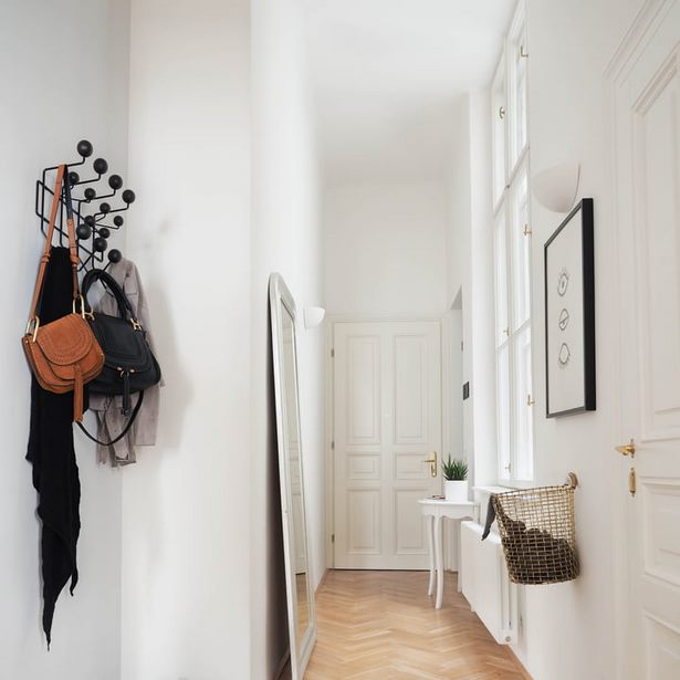 schmaler-flur-garderobe-ideen-44_7 Keskeny folyosó szekrény ötletek