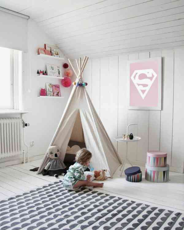 Skandináv bútor gyermekszoba