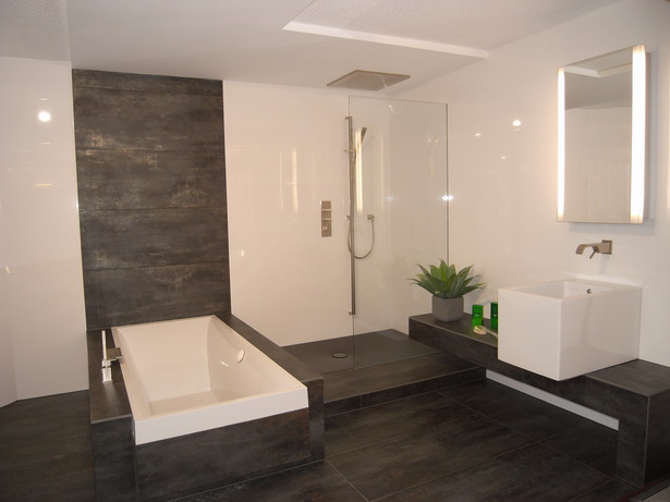 Fürdőszoba modern csempézett