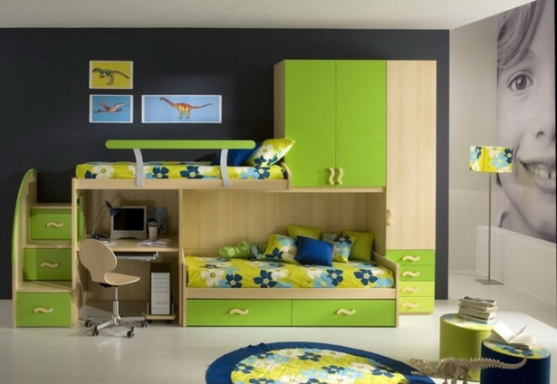 Színes design gyermekszoba fiú