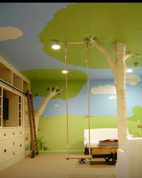 kinderzimmerwnde-ideen-78_5 Gyerekek szoba falak ötletek