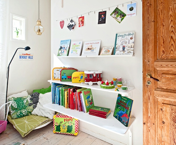 kuschelecke-kinderzimmer-einrichten-15_3 Bútor gyermekszoba