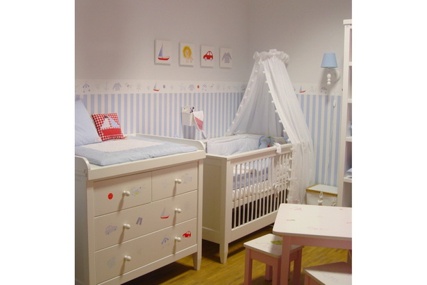 wandgestaltung-babyzimmer-junge-11_12 Fali tervezés baba szoba fiú