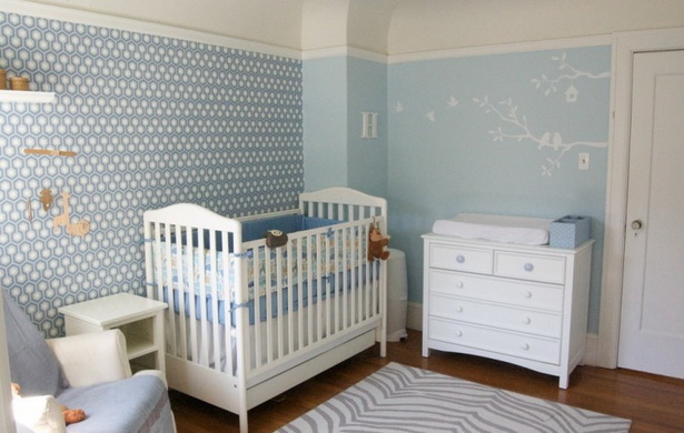 wandgestaltung-babyzimmer-junge-11_4 Fali tervezés baba szoba fiú