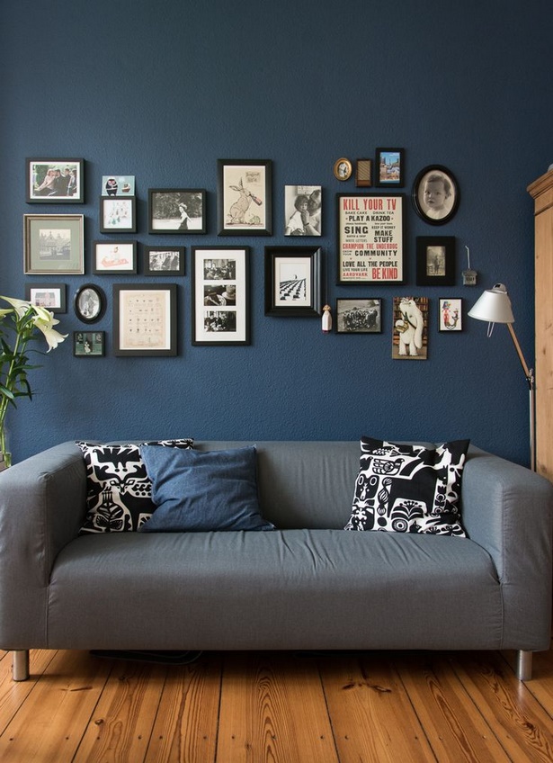 blaues-wohnzimmer-ideen-42 Kék nappali ötletek